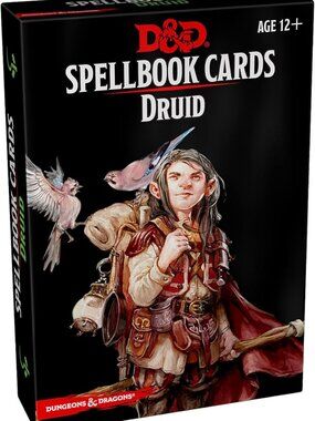 Druid Spellbook Cards for Dungeons & Dragons | RPG Game Accessories